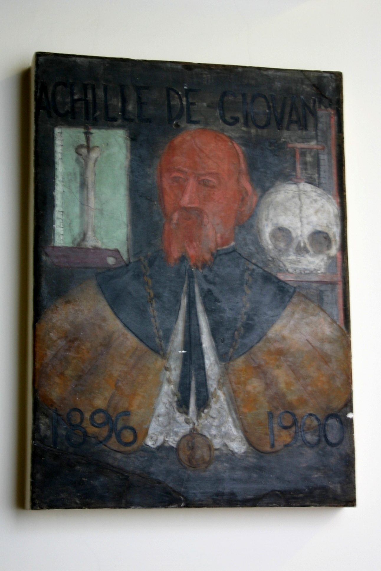 Achille De Giovanni's portrait, Palazzo Bo, Padua, Italy - 02.JPG
